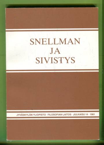 Snellman ja sivistys