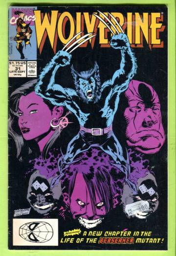 Wolverine #31 Late Sep 90