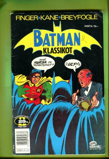 Batman Klassikot 1/91