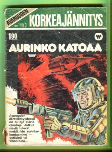 Avaruuden korkeajännitys 3/74 - Aurinko katoaa