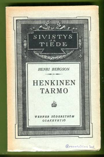 Henkinen tarmo - Tutkielmia ja esitelmiä