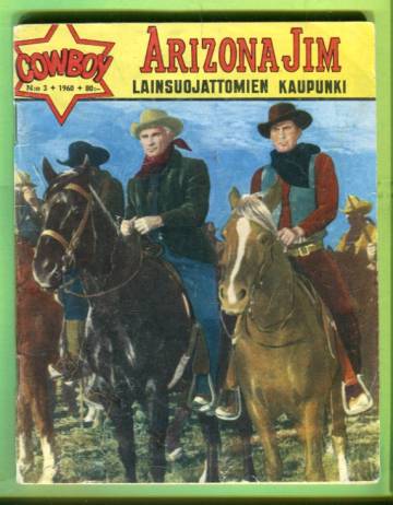 Cowboy 3/60 - Arizona Jim: Lainsuojattomien kaupunki