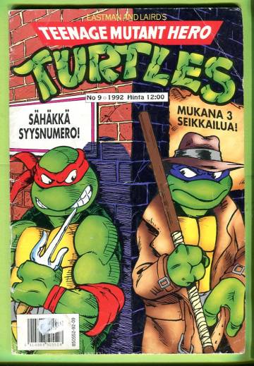 Teenage Mutant Hero Turtles 9/92
