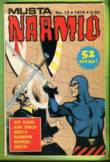 Mustanaamio 12/75
