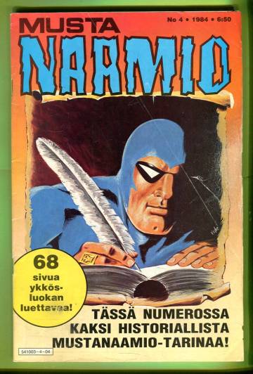 Mustanaamio 4/84