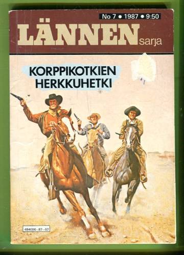 Lännensarja 7/87 - Korppikotkien herkkuhetki