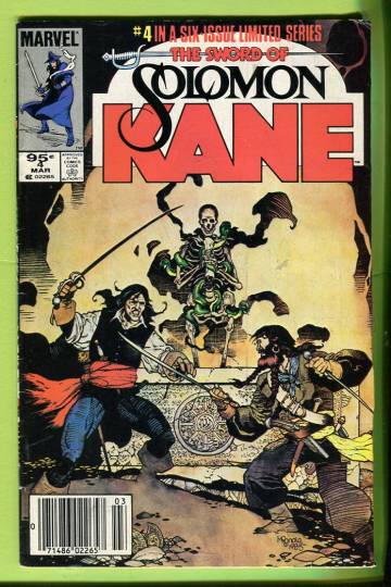 Solomon Kane Vol. 1 #4 Mar 86 (kosteusvaurio)