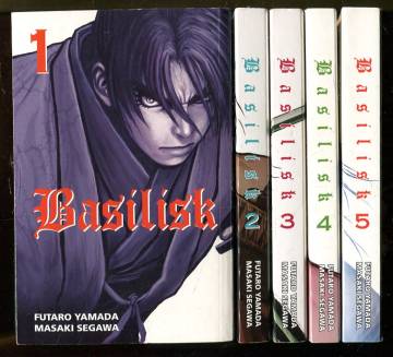 Basilisk 1-5 (koko sarja)