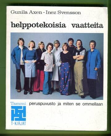 Helppotekoisia vaatteita - Peruspuvusto ja miten se ommellaan