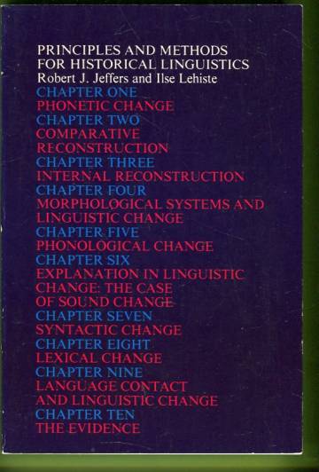 Principles and Methods for Historical Linguistics