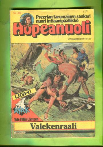 Hopeanuoli 16/85