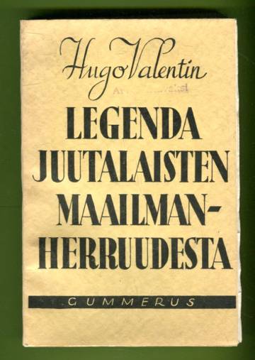 Legenda juutalaisten maailmanherruudesta