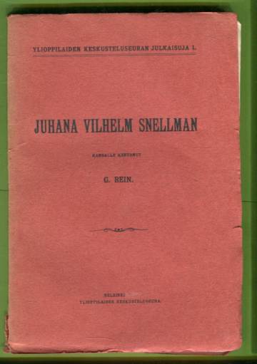 Juhana Vilhelm Snellman