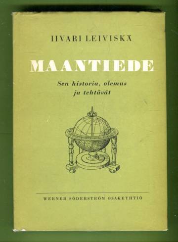 Maantiede - Sen historia, olemus ja tehtävät