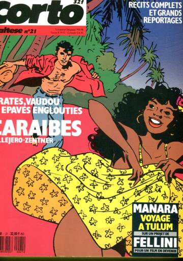 Corto Maltese #21 Juillet 89 (ranskankielinen)