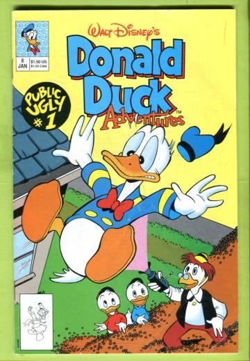 Walt Disney´s Donald Duck Adventures #8 Jan 91