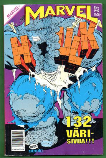 Marvel 6/92 - Hulk