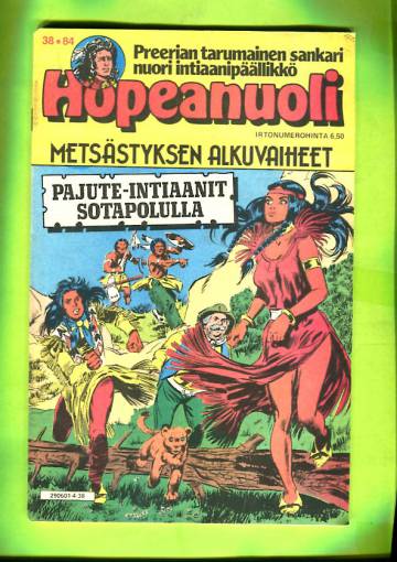 Hopeanuoli 38/84