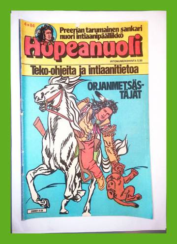 Hopeanuoli 4/84