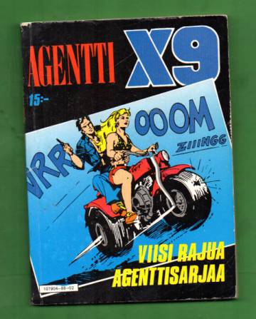 Agentti X9 - Taskukirja 2/88