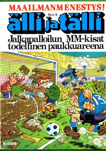 Älli ja Tälli 5 - Jalkapalloilun MM-kisat todellinen paukkuareena