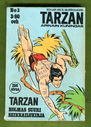 Tarzan - Apinain kuningas - Suuri seikkailukirja 3