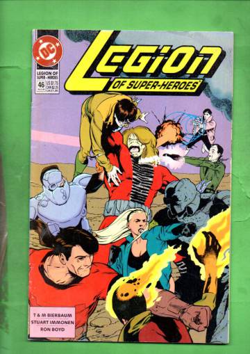 Legion of Super-Heroes 46, August 1993