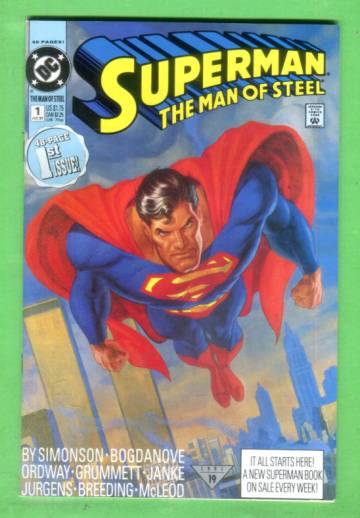 Superman: The Man of Steel No. 1, July 1991