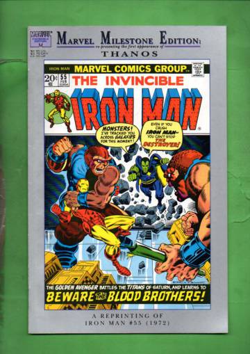 Marvel Milestone Edition: Iron Man Vol. 1 #55 Nov 92