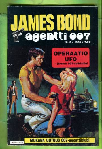 James Bond 2/85 (kunto!)