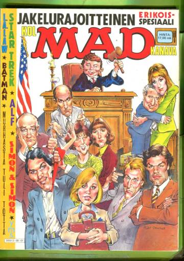 Suomen Mad Spesiaali 1/88 - Madin KolMADkanavaspesiaali