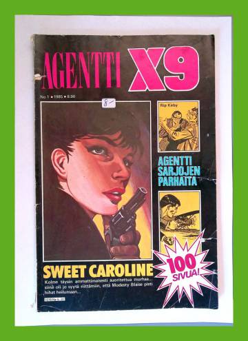 Agentti X9 1/85 (Modesty Blaise)