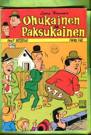 Ohukainen ja Paksukainen 7/72 (114)