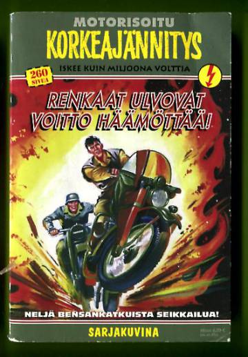 Korkeajännitys 8B/04 - Motorisoitu Korkeajännitys: Renkaat ulvovat, voitto häämöttää!