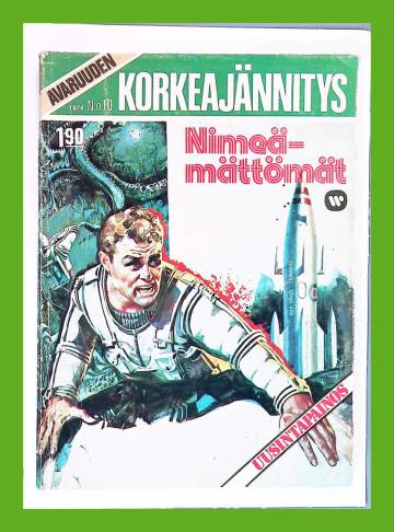 Avaruuden korkeajännitys 10/74 - Nimeämättömät