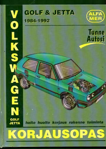 VW Golf & Jetta 1984-1992 korjausopas