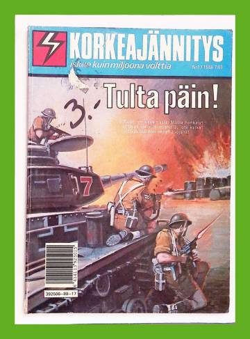 Korkeajännitys 17/89 - Tulta päin!
