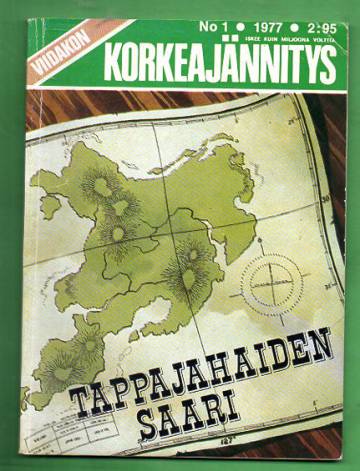 Viidakon Korkeajännitys 1/77 - Tappajahaiden saari