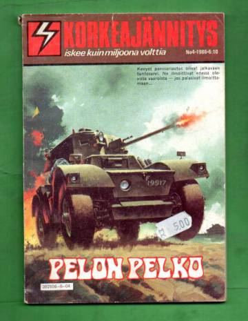 Korkeajännitys 4/86 - Pelon pelko