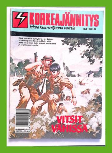 Korkeajännitys 8/89 - Vitsit vähissä