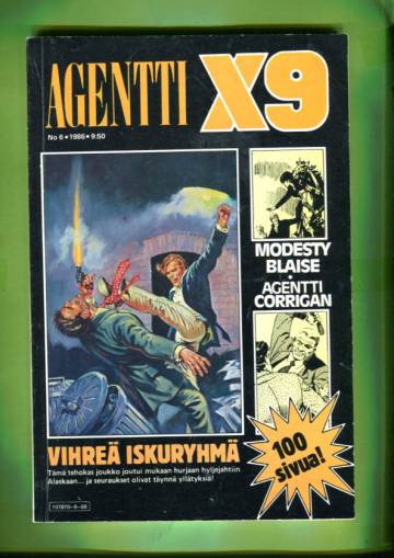 Agentti X9 6/86 (Modesty Blaise)