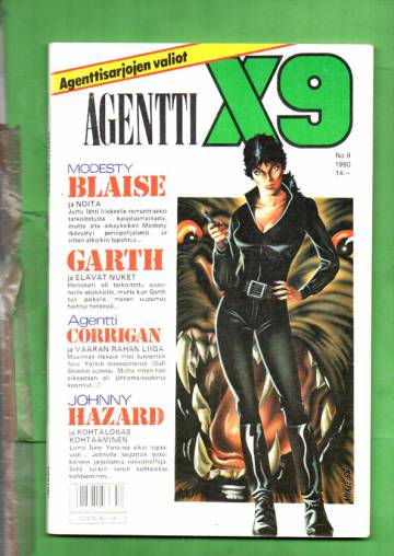 Agentti X9 9/90 (Modesty Blaise)