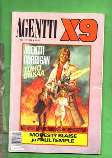 Agentti X9 1/89 (Modesty Blaise)