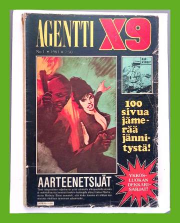 Agentti X9 1/81 (Modesty Blaise)
