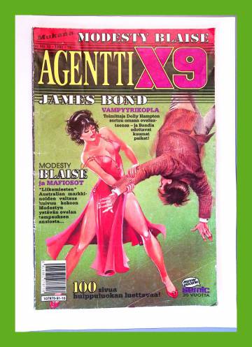 Agentti X9 10/91 (Modesty Blaise)