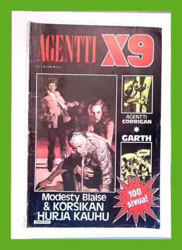 Agentti X9 7/86 (Modesty Blaise)