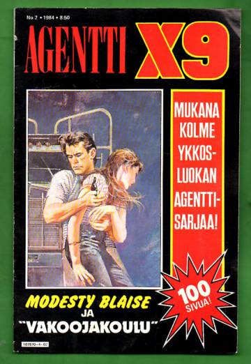 Agentti X9 2/84 (Modesty Blaise)