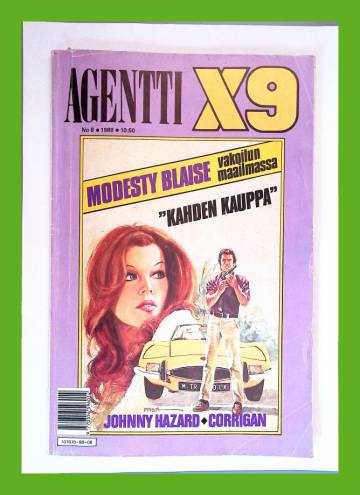 Agentti X9 8/88 (Modesty Blaise)