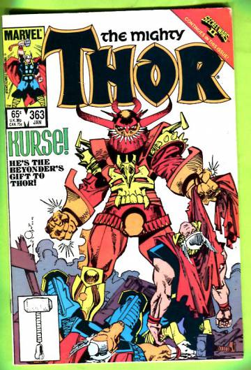 Thor Vol 1 #363 Jan 86