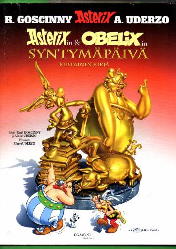 Asterix 34 - Asterixin ja Obelixin syntymäpäivä: Kultainen kirja